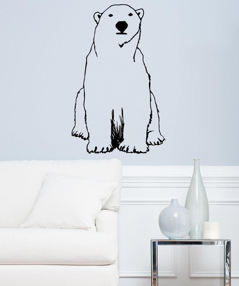 Sticker polar bear