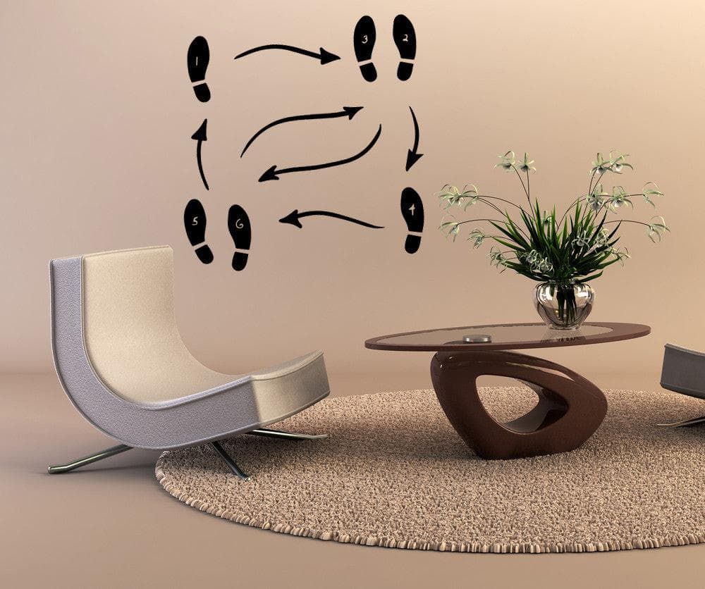 Vinyl Wall Decal Sticker Learn to Dance #OS_MB743