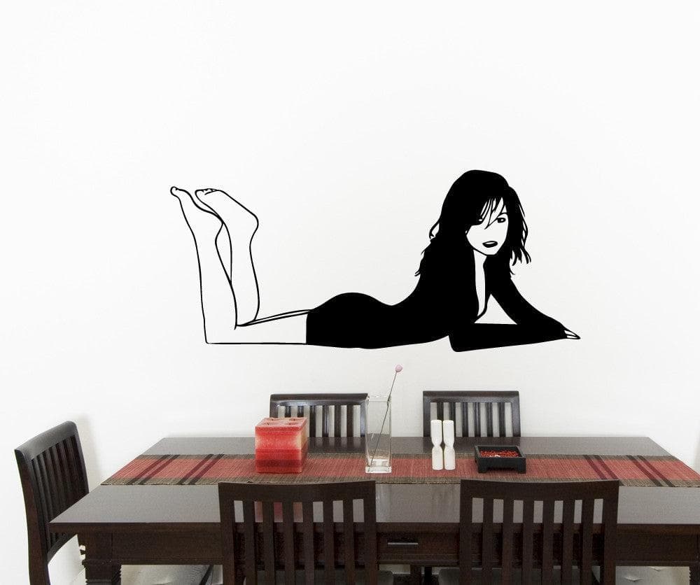 Exotic Woman Come Hither Vinyl Wall Decal Sticker. #OS_MB759
