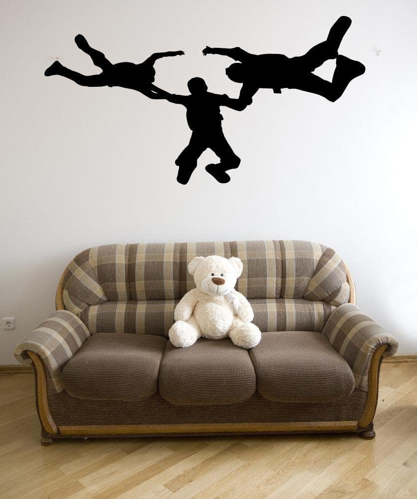 Vinyl Wall Decal Sticker Sky Diving Team #OS_MB778