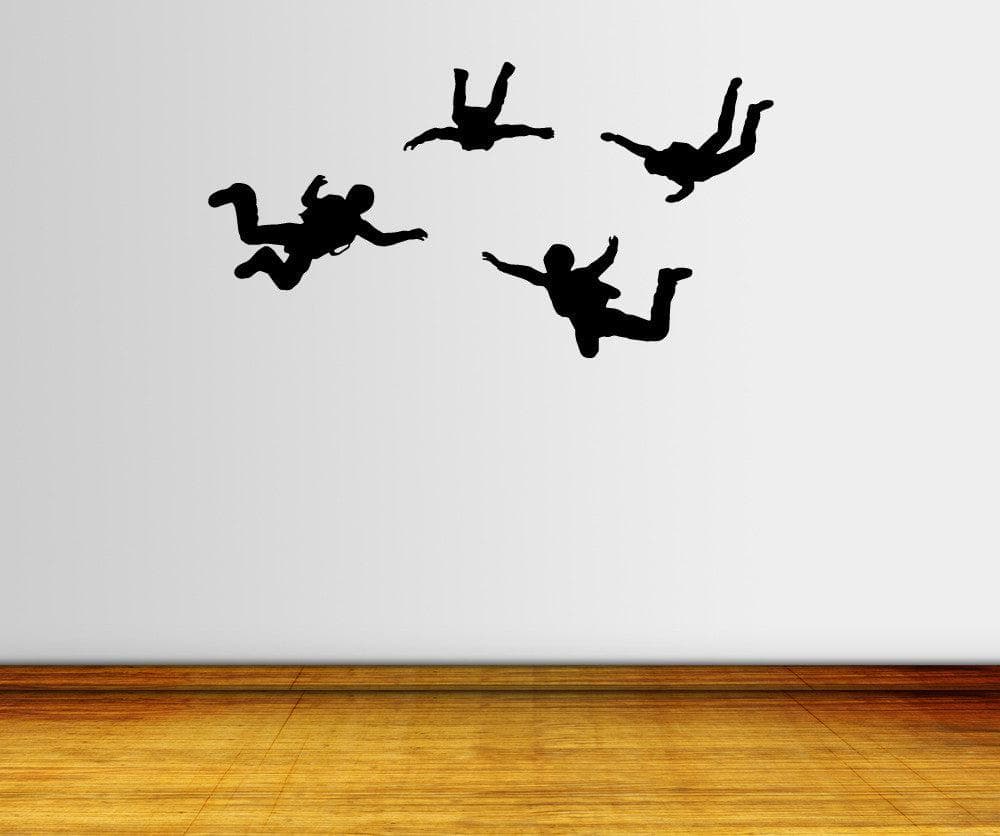 Vinyl Wall Decal Sticker Sky Diving #OS_MB779