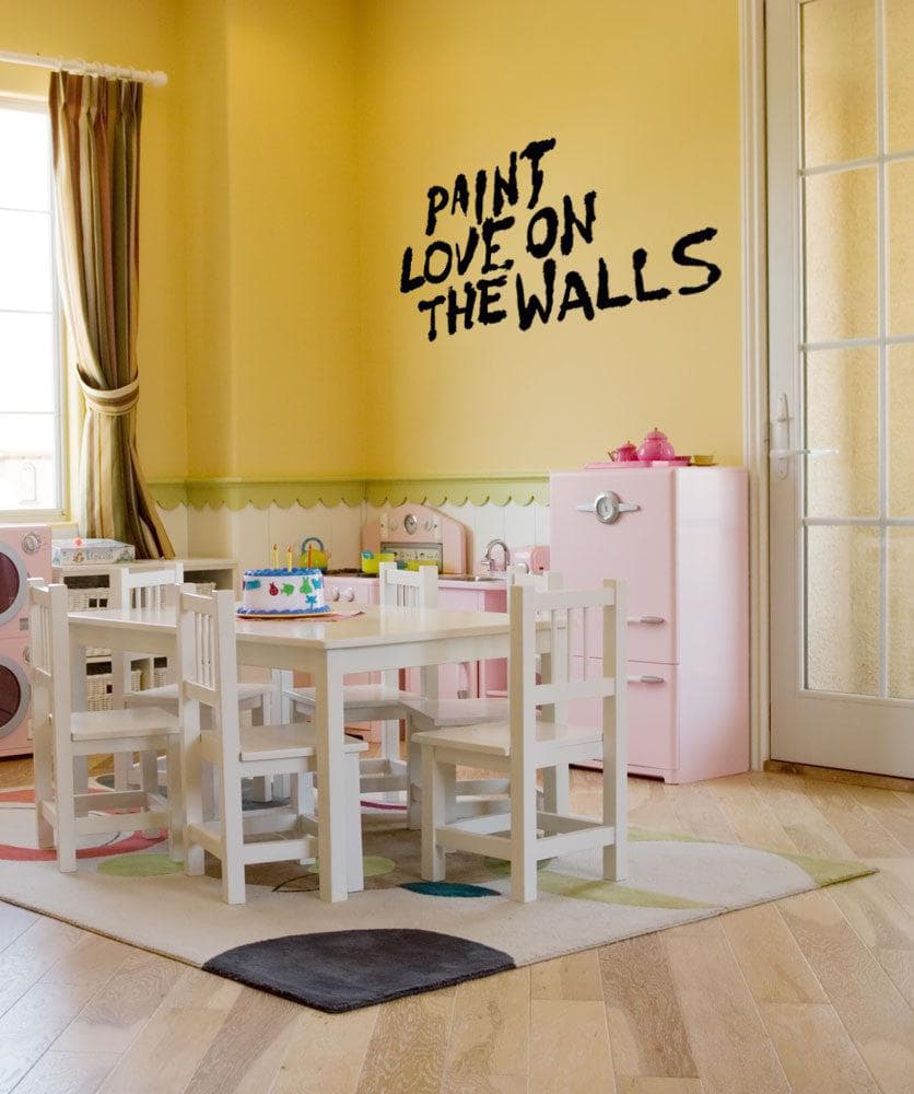 Vinyl Wall Decal Sticker Paint Love on the Walls #OS_MB855