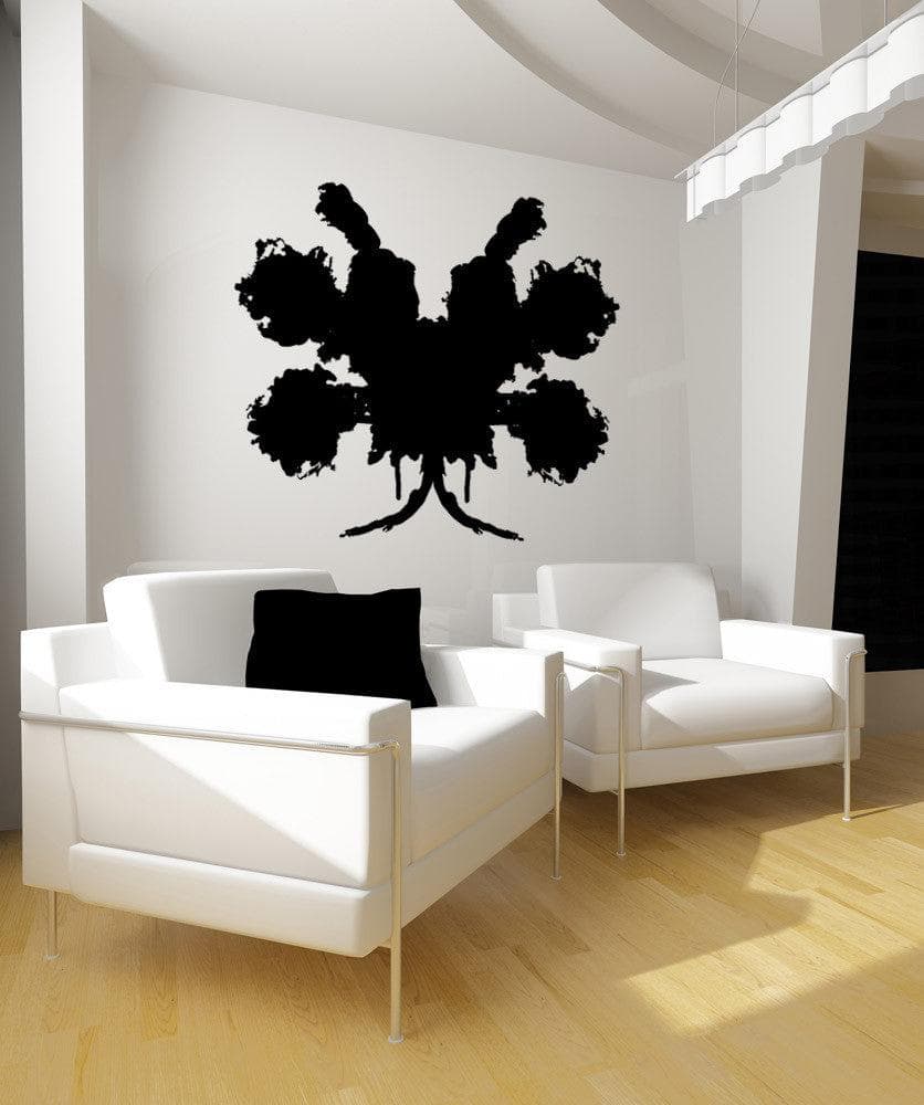 Rorschach Inkblot Test Image Wall Decal Sticker. #OS_MB886