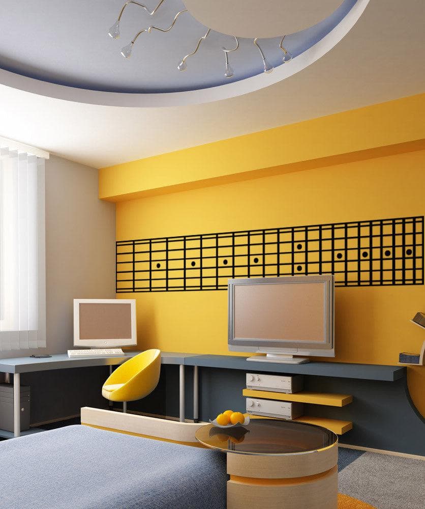 Guitar Chords Vinyl Wall Decal Sticker. #OS_MB888