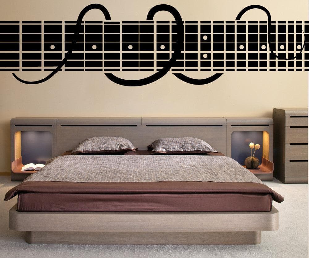 Guitar Chords Wall Decal Sticker. #OS_MB889