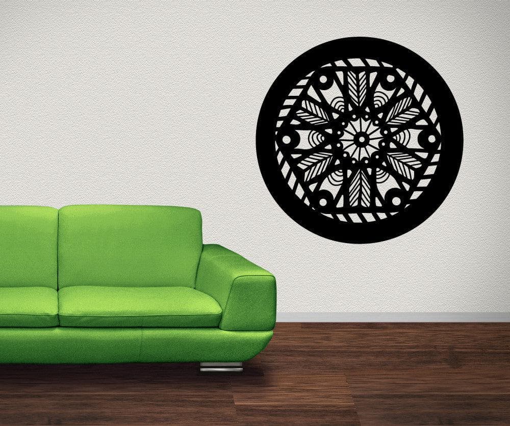 Vinyl Wall Decal Sticker Circle Dreamcatcher #OS_MB907