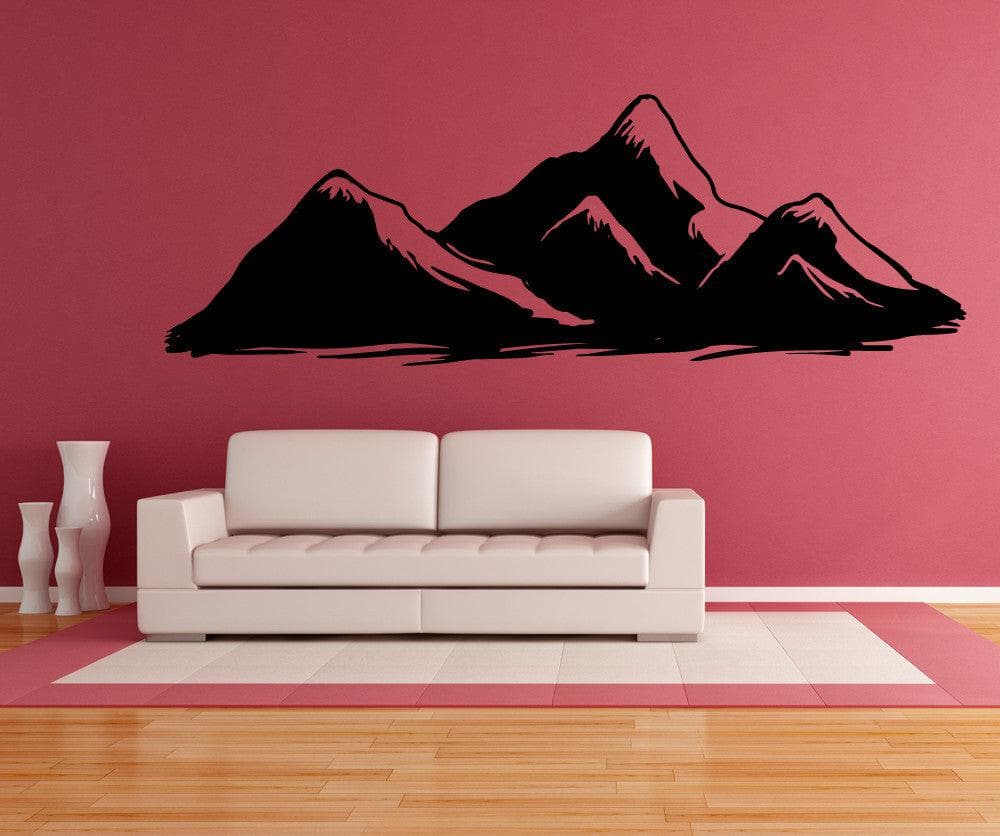 Vinyl Wall Decal Sticker Mountains #OS_MB914