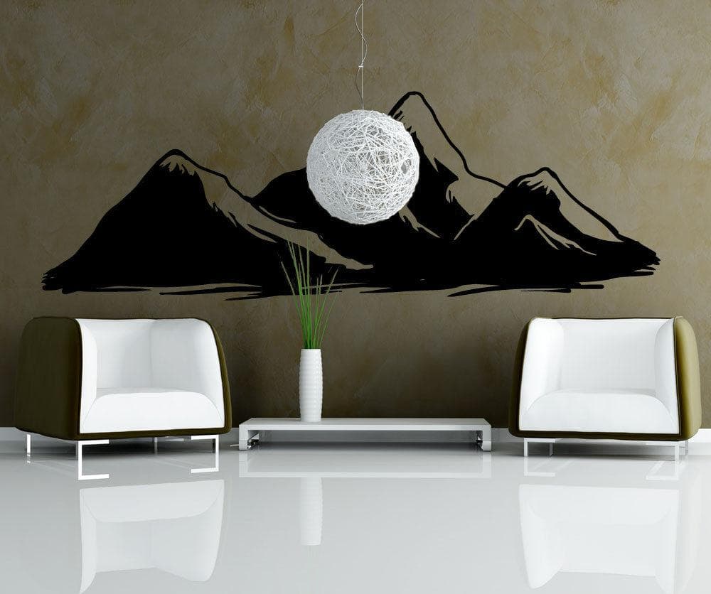 Vinyl Wall Decal Sticker Mountains #OS_MB914