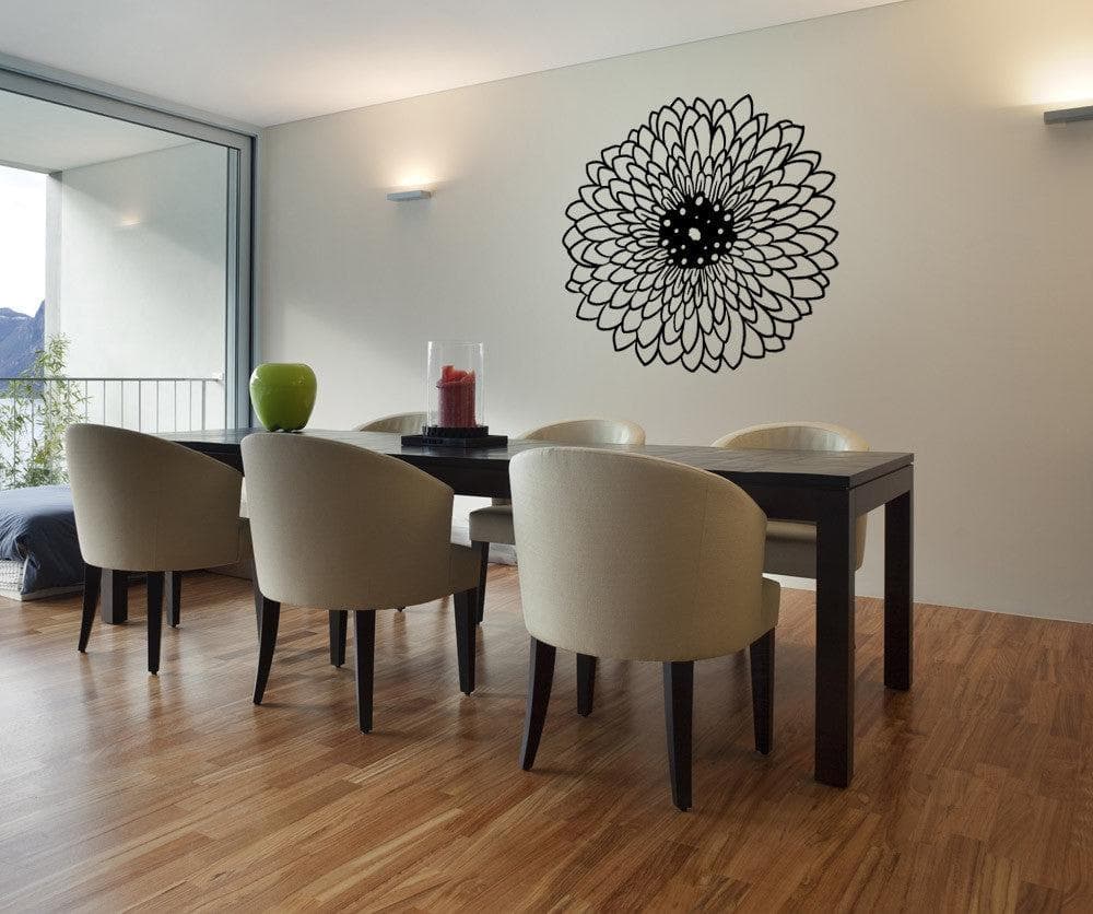 Wildflower Vinyl Wall Decal Sticker. #OS_MB932