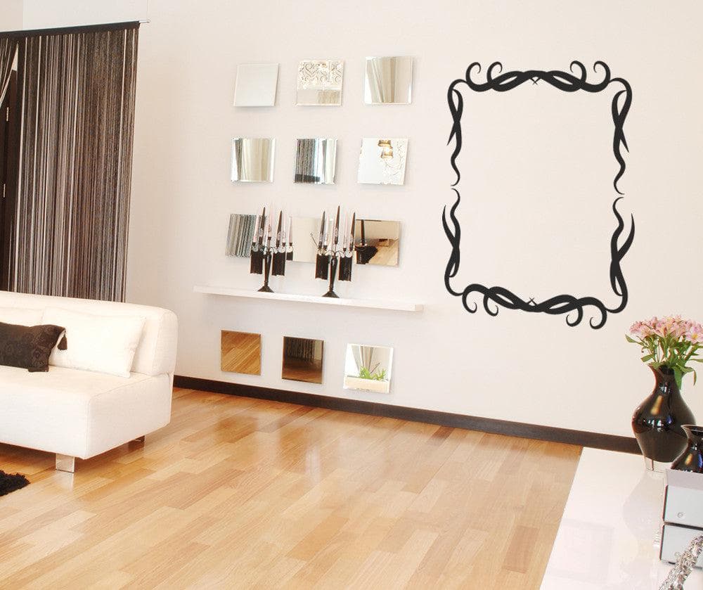 Vinyl Wall Decal Sticker Tribal Frame #OS_MB952