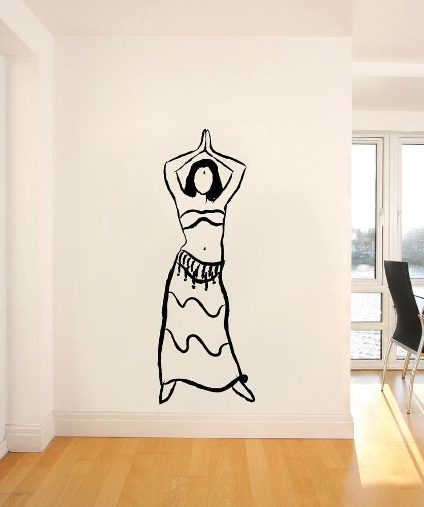 Vinyl Wall Decal Sticker Belly Dancer #OS_MB959