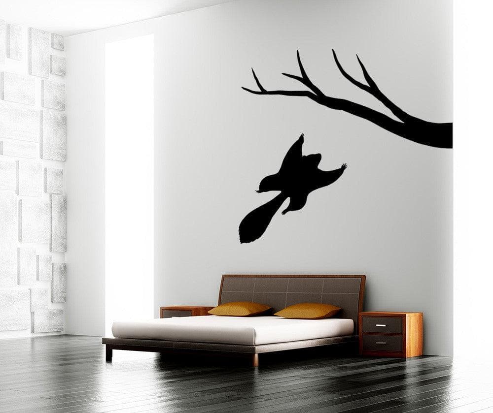 Vinyl Wall Decal Sticker Flying Squirrel #OS_MB974