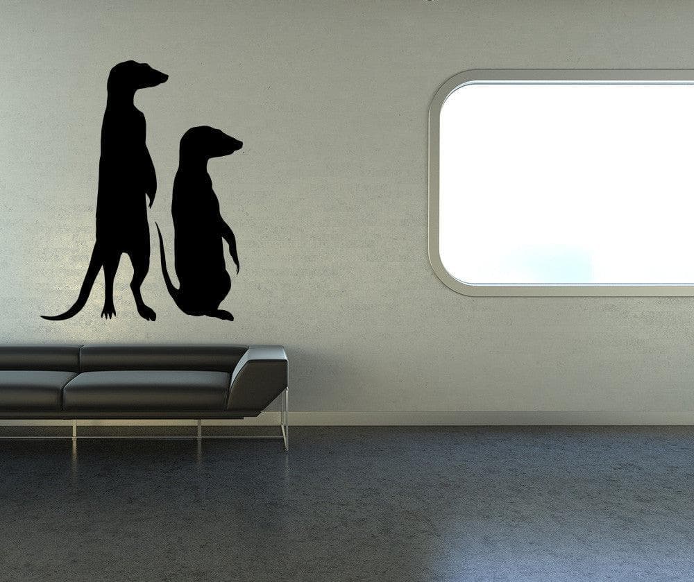 Vinyl Wall Decal Sticker Meerkats #OS_MB976