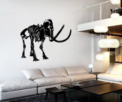 Vinyl Wall Decal Sticker Mammoth Fossil #OS_MB988
