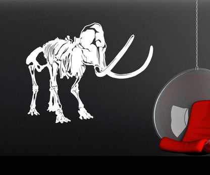 Vinyl Wall Decal Sticker Mammoth Fossil #OS_MB988