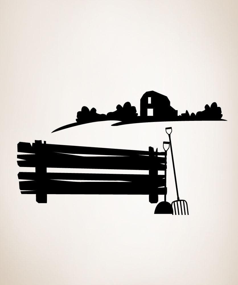 Vinyl Wall Decal Sticker Farm #OS_MG229