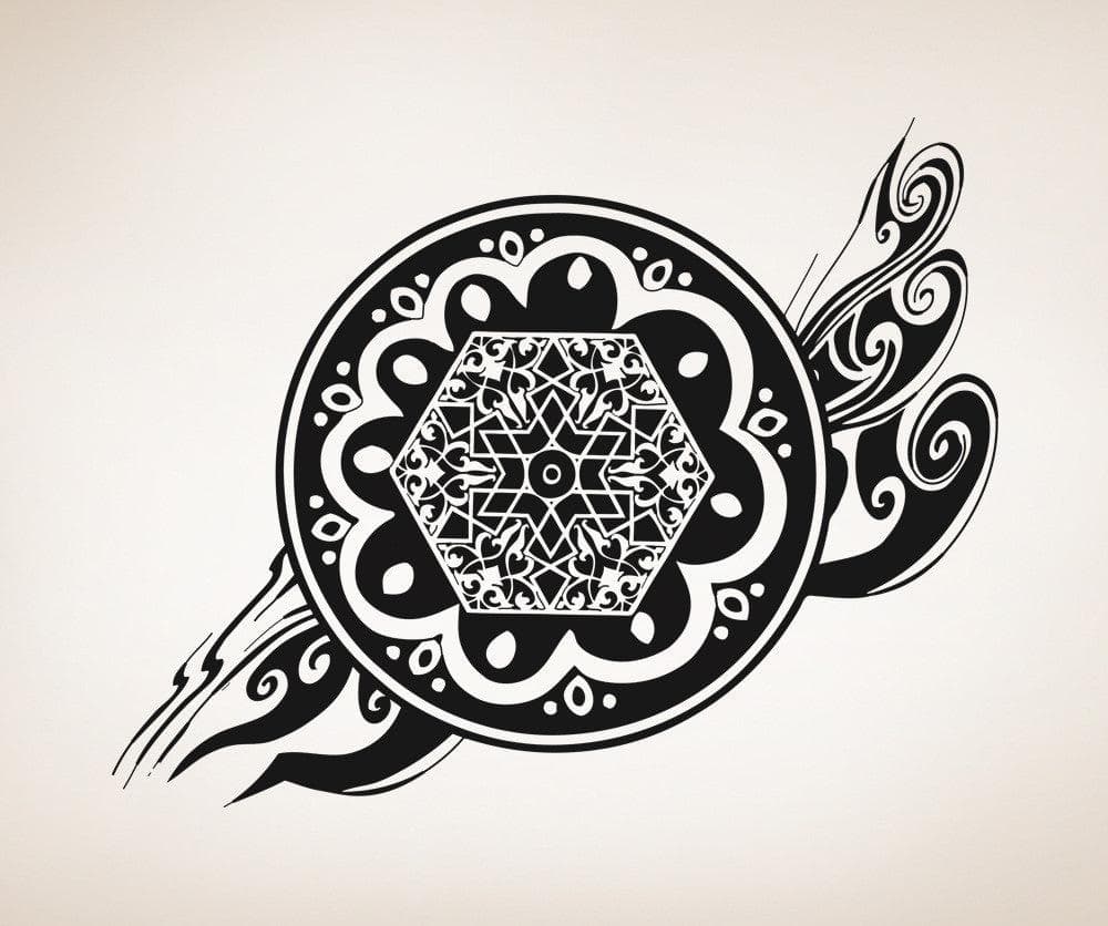 Vinyl Wall Decal Sticker Arabic Design #OS_AA340