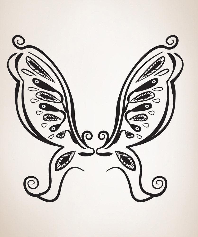 Vinyl Wall Decal Sticker Butterfly #OS_DC220