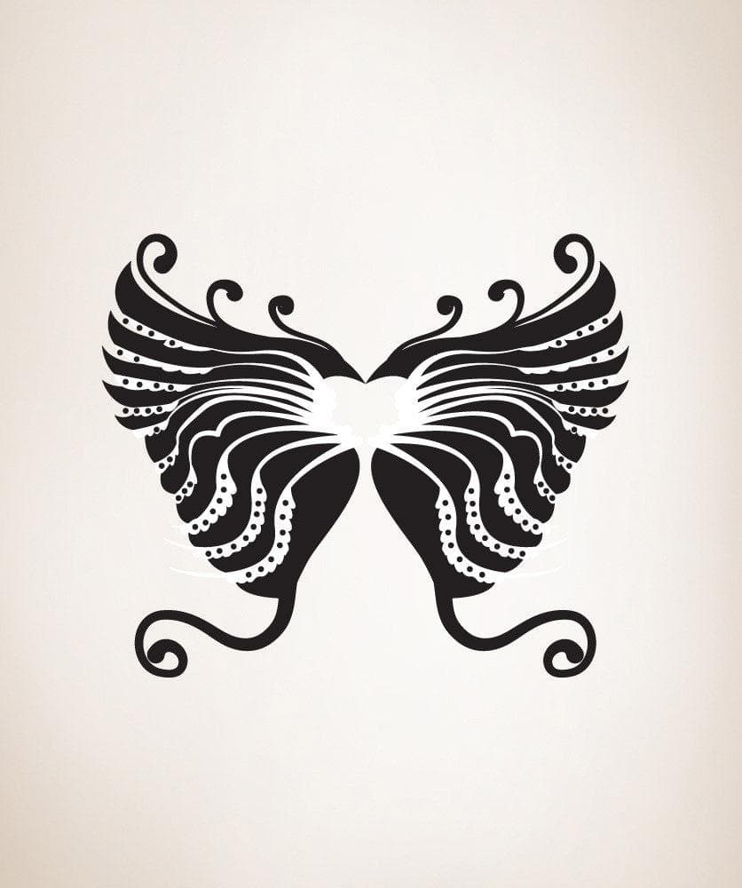 Vinyl Wall Decal Sticker Designer Butterfly #OS_DC227