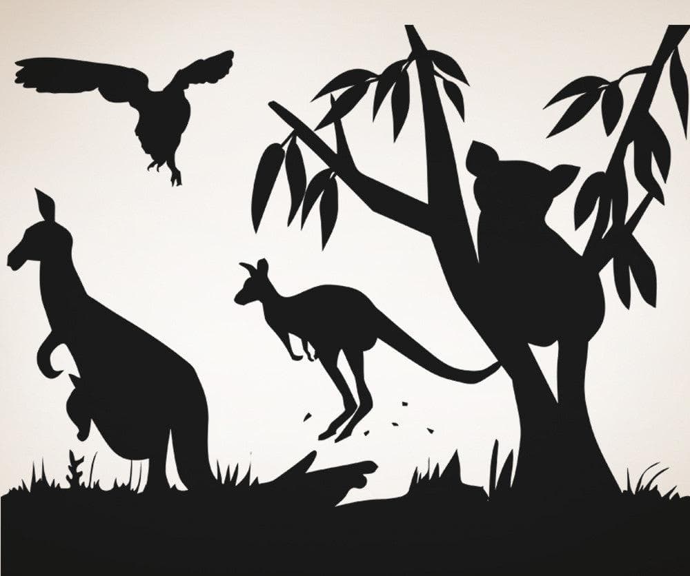 Vinyl Wall Decal Sticker Australian Animals #OS_AA467