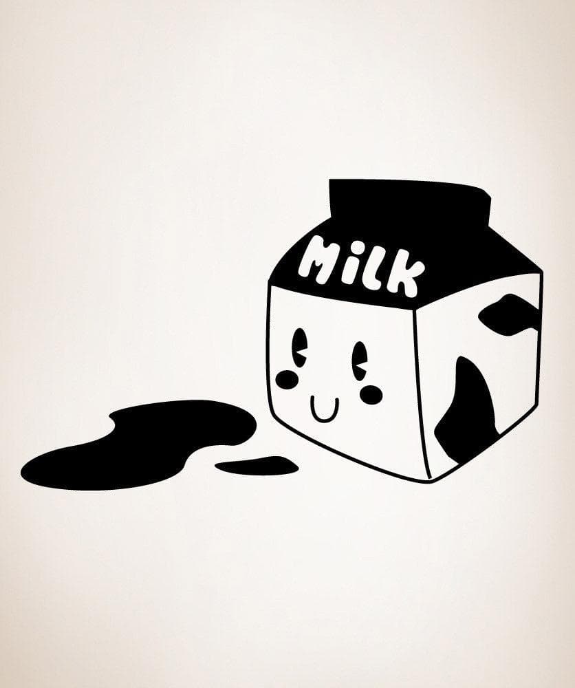 Vinyl Wall Decal Sticker Milk #OS_MG335