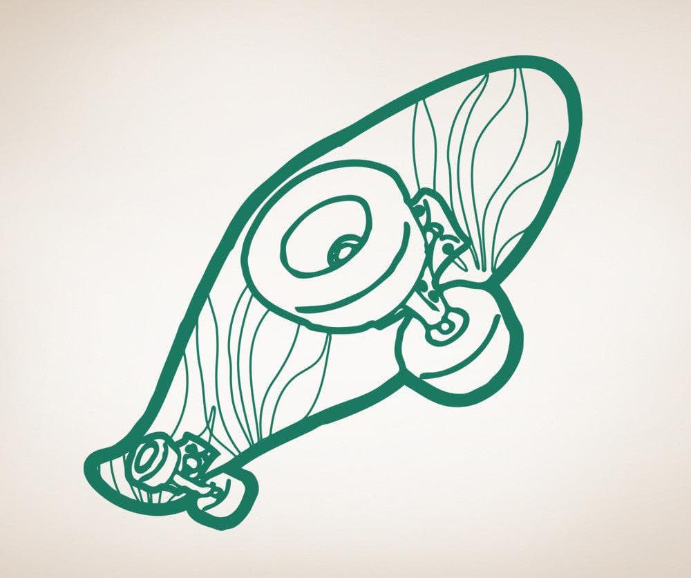 Vinyl Wall Decal Sticker Toy Skateboard #OS_AA210