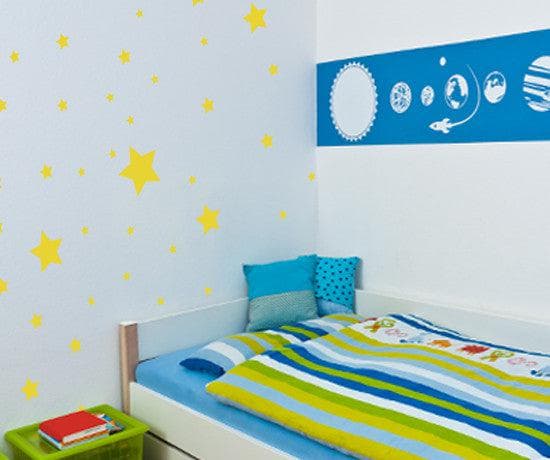 Vinyl Wall Decal Sticker Various Sizes of Star Shapes #843