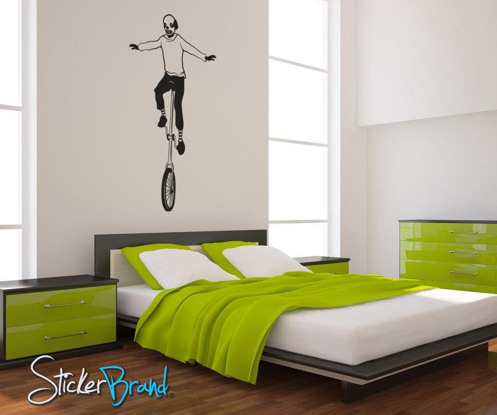 Vinyl Wall Decal Sticker Unicycle #OS_MB197