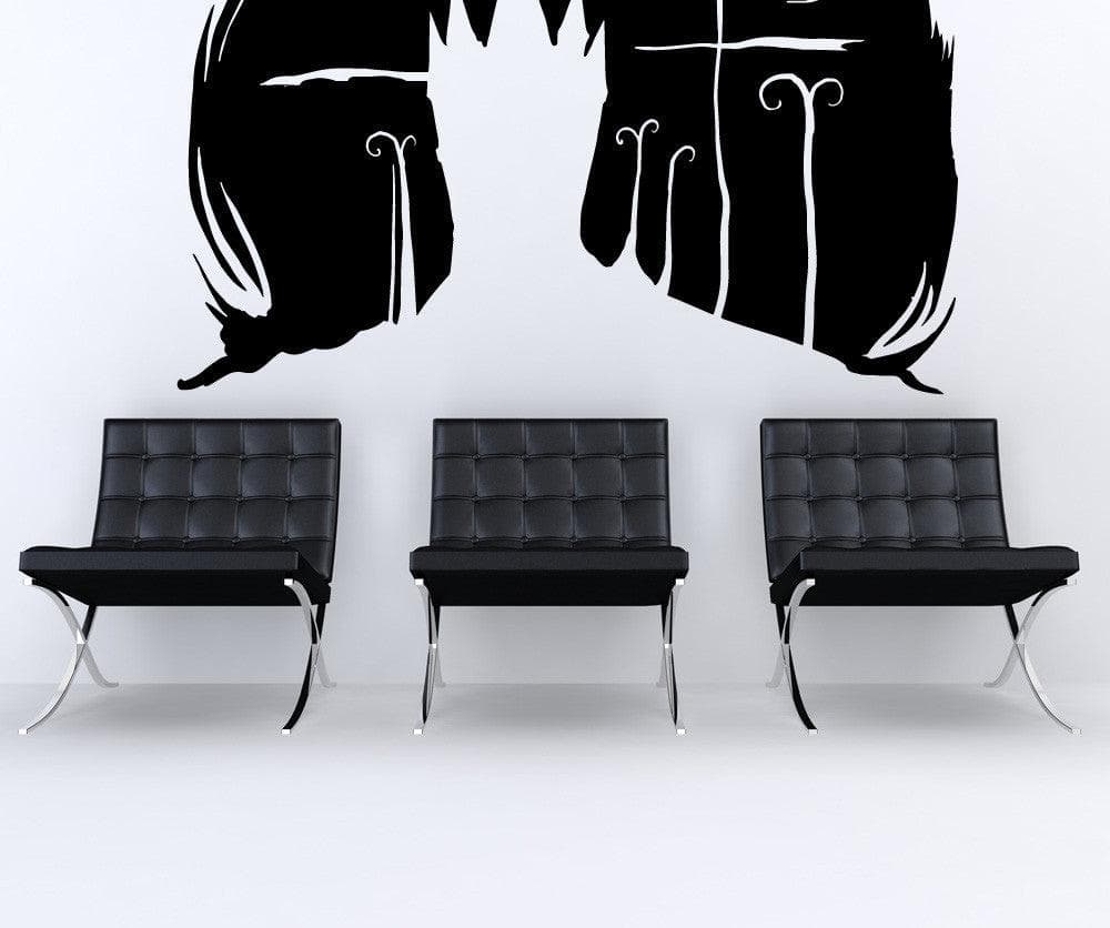 Spooky House Design Vinyl Wall Decal Sticker. #OS_MB655