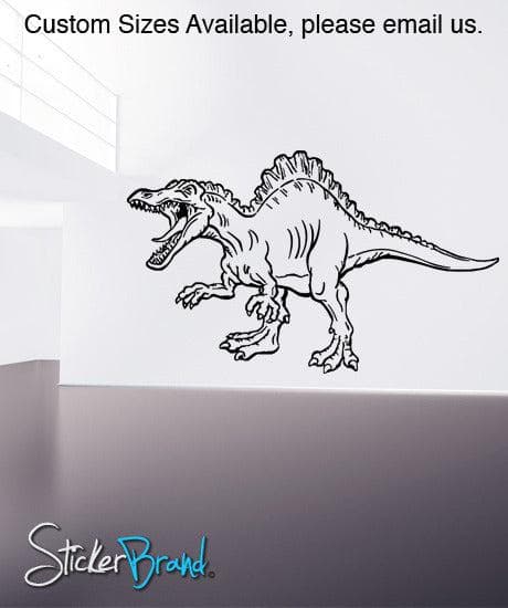 Vinyl Wall Decal Sticker Dinosaur Attack #KRiley110