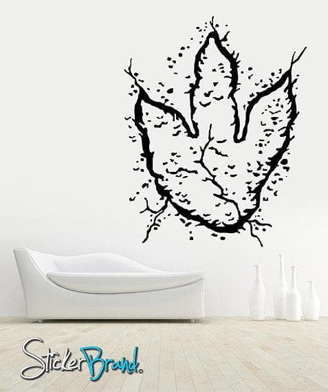 Vinyl Wall Decal Sticker Baby Dino Footprint #KRiley111
