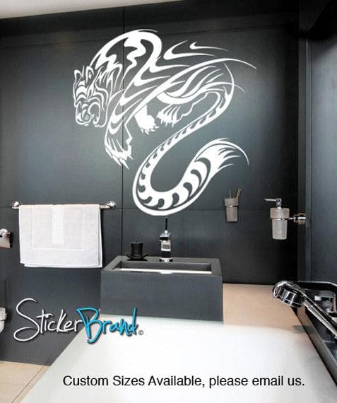 Vinyl Wall Decal Sticker Abstract Tiger #KRiley123