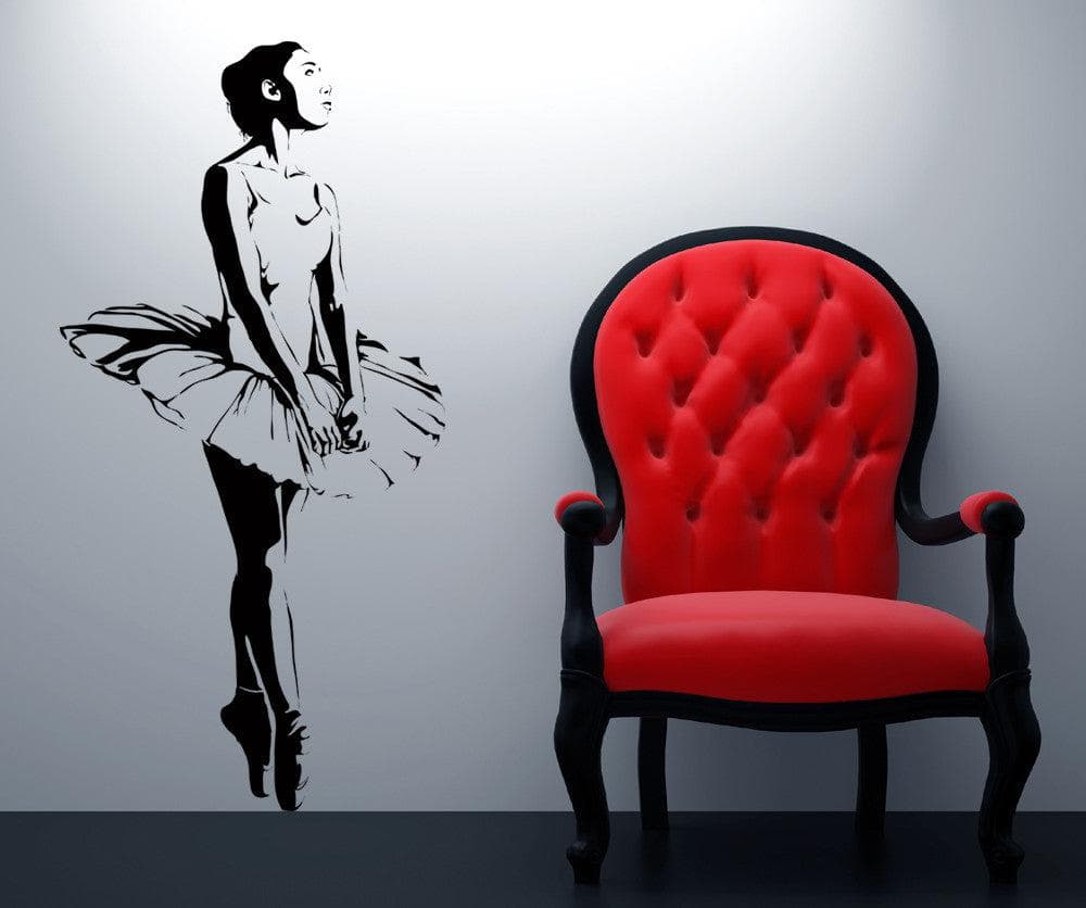 Vinyl Wall Decal Sticker Ballerina #AC161