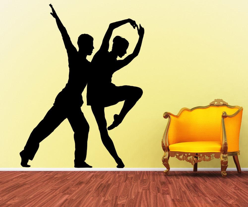 Vinyl Wall Decal Sticker Ballet Couple #AC182