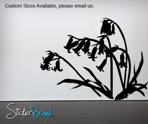 Vinyl Wall Decal Sticker Bells Flowers #AC139