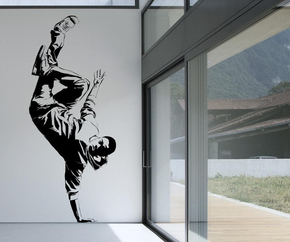 Vinyl Wall Decal Sticker Break Dancer #AC165