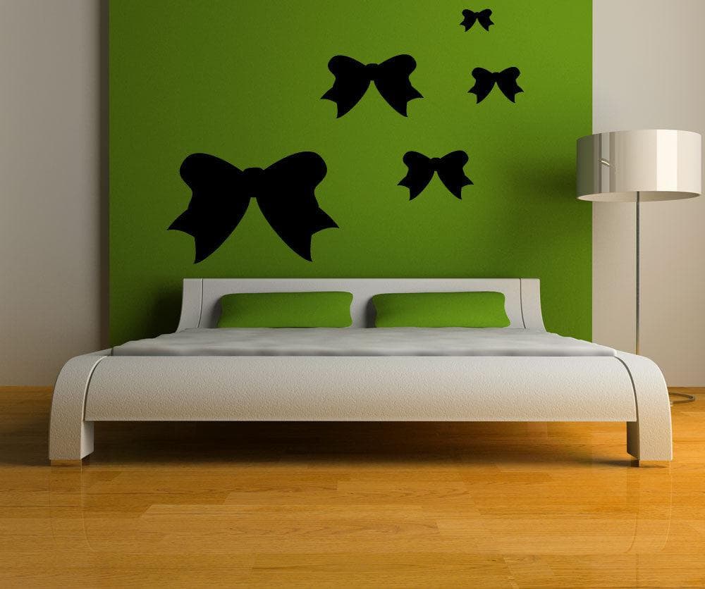 Vinyl Wall Decal Sticker Ribbons #OS_MG307