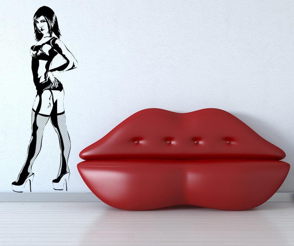 Vinyl Wall Decal Sticker Cabaret Dancer #AC162