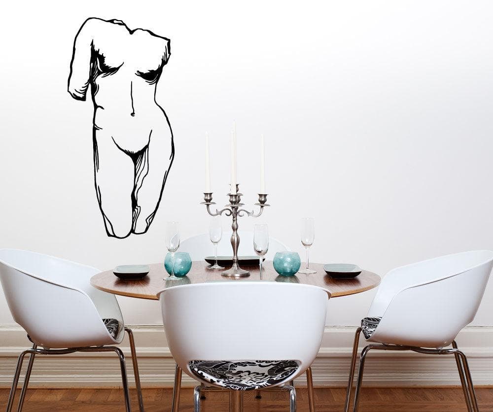 Vinyl Wall Decal Sticker Female Greek Statue #OS_MB535