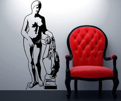 Vinyl Wall Decal Sticker Aphrodite of Knidos Statue #OS_MB513