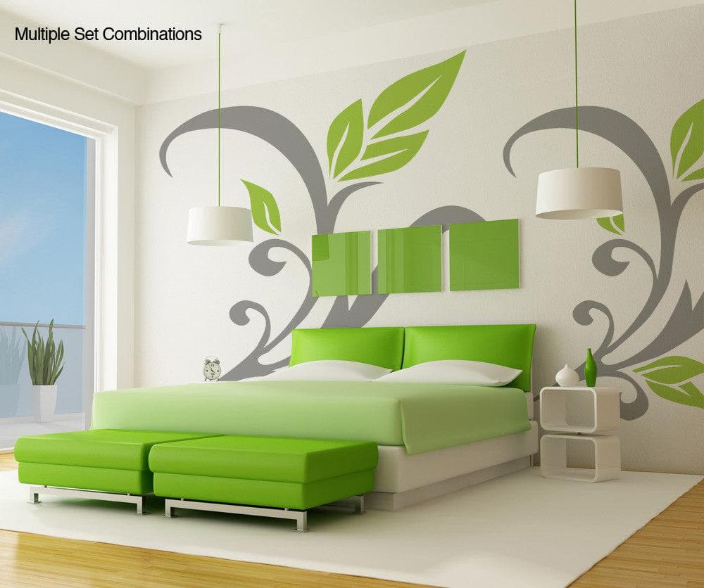 Vinyl Wall Decal Sticker Leaves #OS_AA113