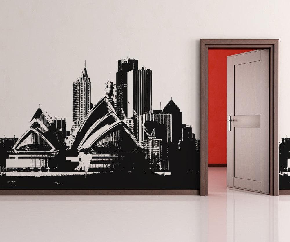 Vinyl Wall Decal Sticker Sydney Opera House Up Close #OS_AA492