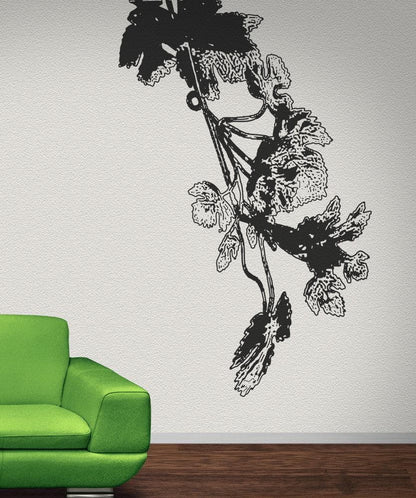 Vinyl Wall Decal Sticker Leaves on Vines #OS_AA290