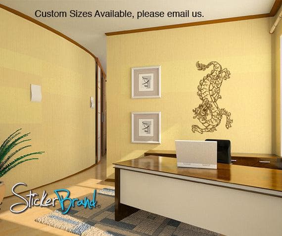 Vinyl Wall Decal Sticker Chinese Dragon #824