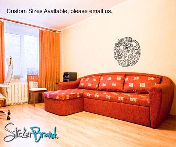 Vinyl Wall Decal Sticker Chinese Dragon #825