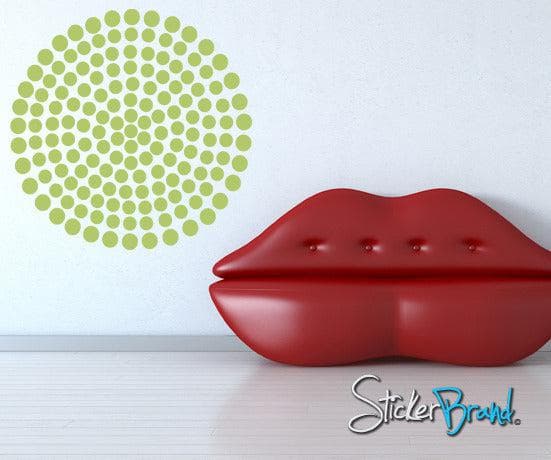 Vinyl Wall Decal Sticker Abstract Circle Pattern #BRitzel103