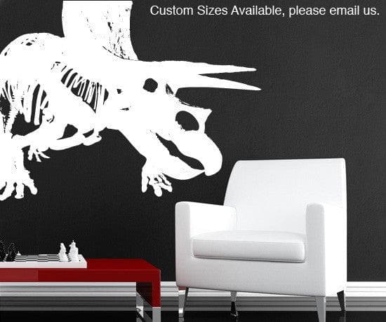 Dinosaur Triceratops Vinyl Wall Decal Sticker.#MMartin149