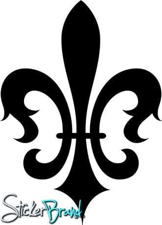 Vinyl Wall Decal Sticker French Fleur De Lys #KTudor108