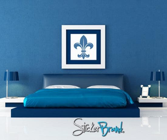 Vinyl Wall Decal Sticker French Fleur De Lys #KTudor109