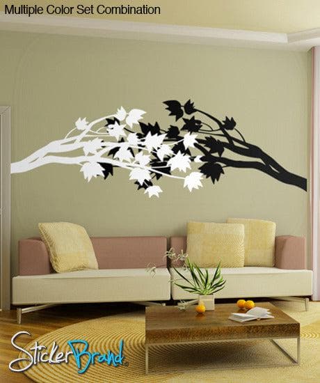 Vinyl Wall Decal Sticker Flower Branch Blossom #GWray102